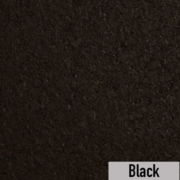 3/8" Dynamic Pre-Cut Rubber Rolls Black 3 8"