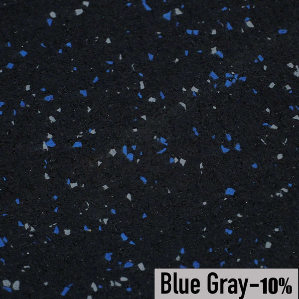 3/4" Goliath Pre-Cut Rubber Rolls Blue Gray 3 4"