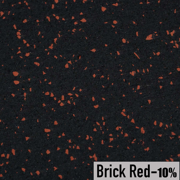 8MM Brute Pre-Cut Rubber Rolls Brick Red 8mm