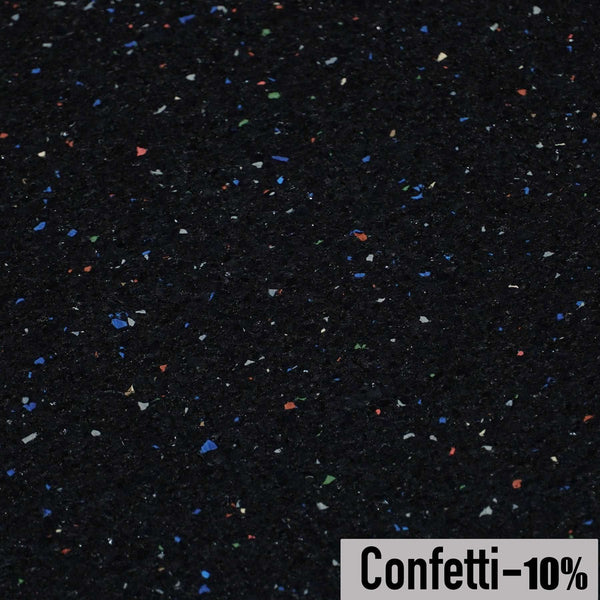 1/2" Gladiator Pre-Cut Rubber Rolls Confetti 1 2"