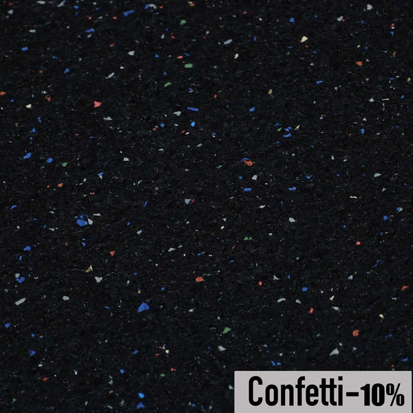 8mm Brute Custom Cut Rubber Rolls Confetti 4'x1' 8mm