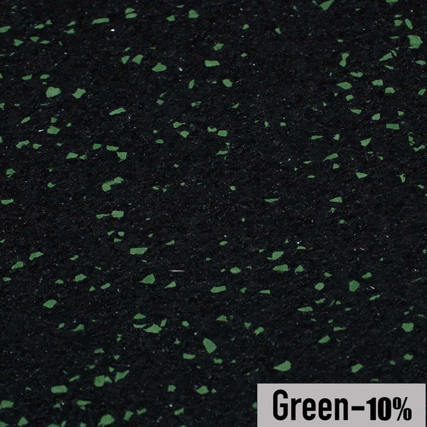 8MM Brute Pre-Cut Rubber Rolls Green 8mm