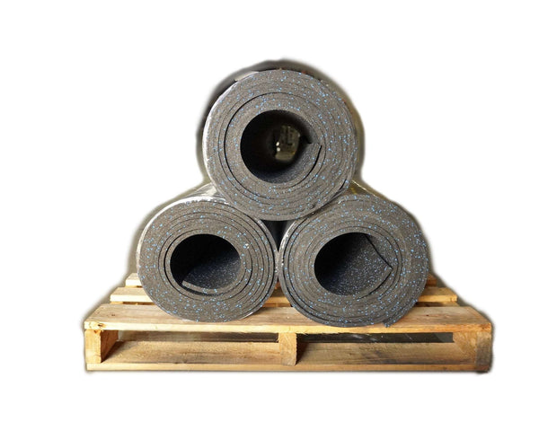 1/2" Gladiator Pre-Cut Rubber Rolls