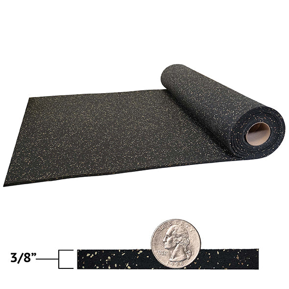 3/8" Dynamic Pre-Cut Rubber Rolls