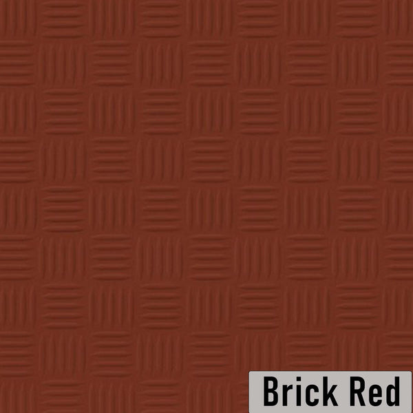 Hidden Seal Marquis Tiles Brick Red 17.68"x17.68" 6.5mm