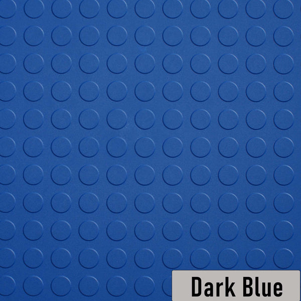 Coin ToughFlex Garage Tile Dark Blue 20.5"x20.5"x5mm 5mm
