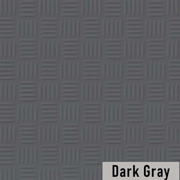 Hidden Seal Marquis Tiles Dark Gray 17.68"x17.68" 6.5mm