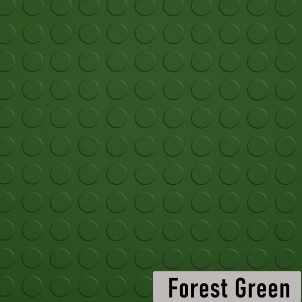 Coin ToughFlex Garage Tile Forest Green 20.5"x20.5"x5mm 5mm