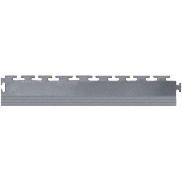 ToughFlex Garage Tile Edges - 4pk Light Gray 2.5"x20.5"x5mm 5mm