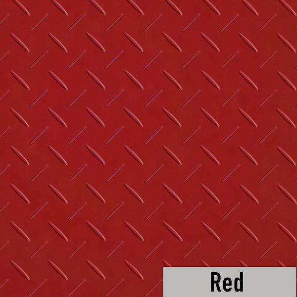 Diamond ToughFlex Garage Tile Red 20.5"x20.5" 5mm