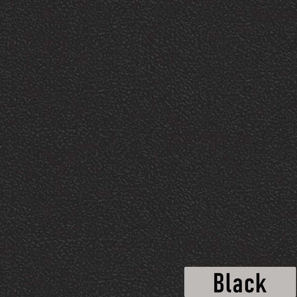 Hidden Seal Smooth Tiles Black 17.68"x17.68" 6.5mm