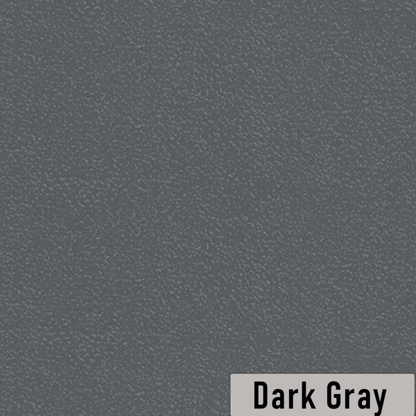 Hidden Seal Smooth Tiles Dark Gray 17.68"x17.68" 6.5mm