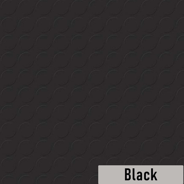 Hidden Seal Stud Tiles Black 17.68"x17.68" 6.5mm