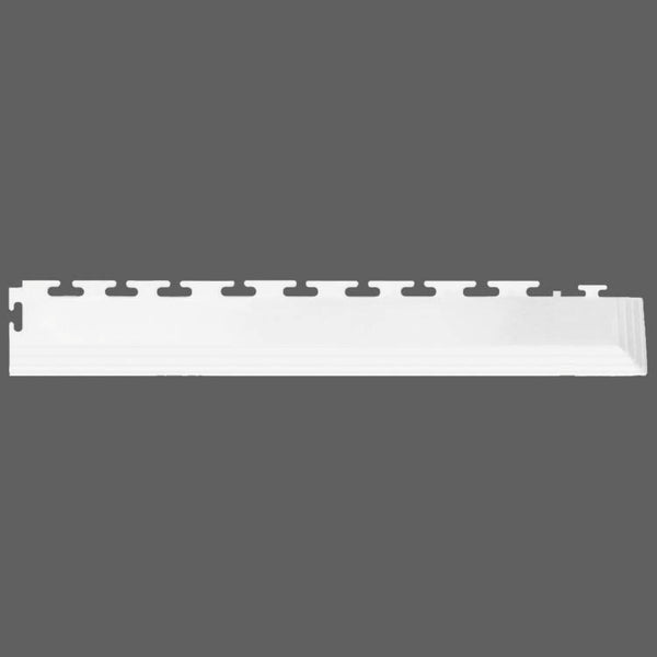 ToughFlex Garage Tile Corners - 4pk White 2.5"x20.5"x5mm 5mm