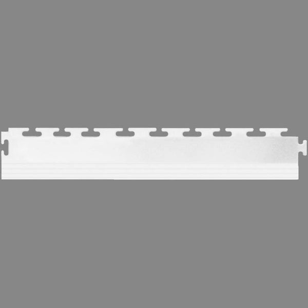 ToughFlex Garage Tile Edges - 4pk White 2.5"x20.5"x5mm 5mm